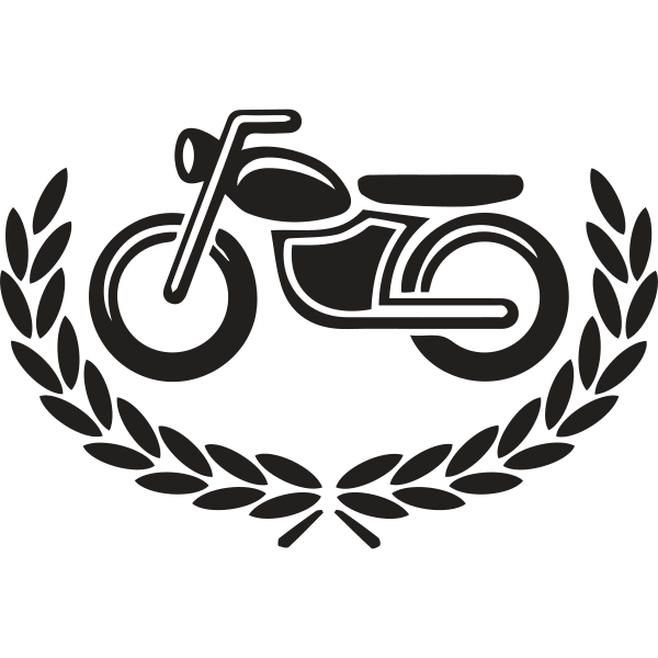 Speedway Racing Bike Icon