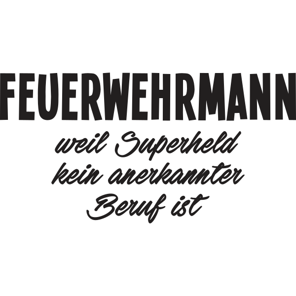 Feuerwehrmann weil