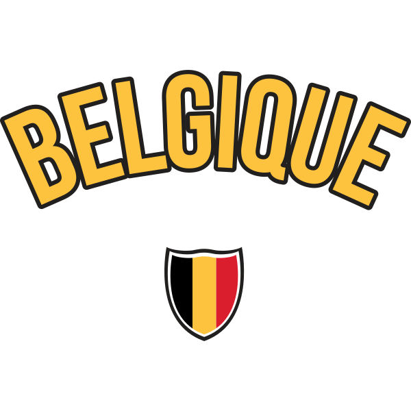 BELGIQUE Flag Fan