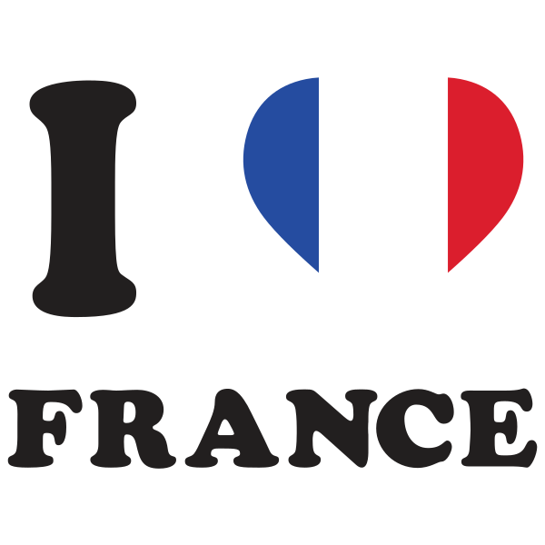 I Love France Fan