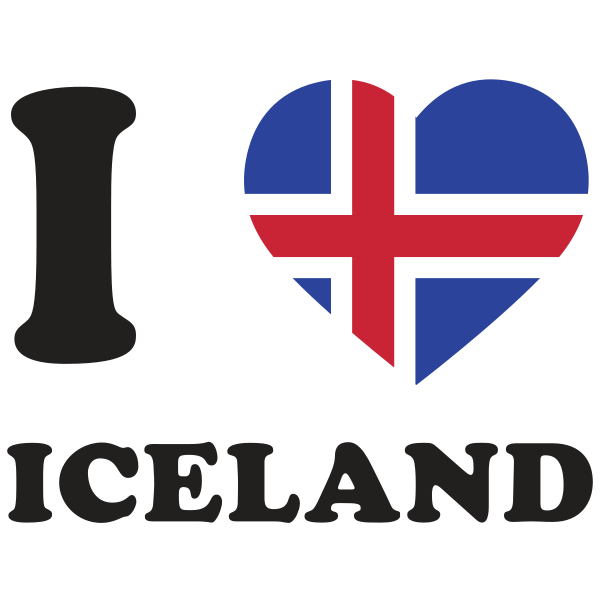 I Love Iceland Fan