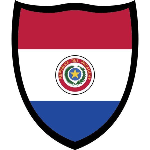 Paraguay Flag Shield