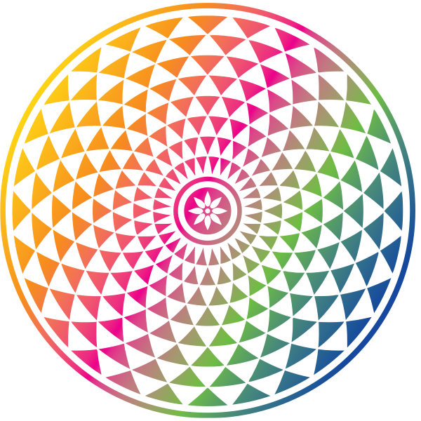 Mandala Illusion Colorful