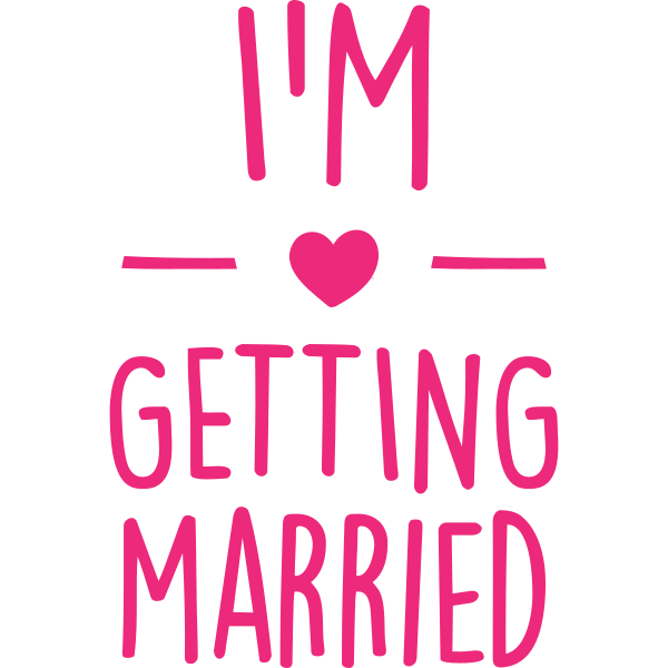 I'm getting married Heart