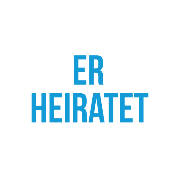 Er heiratet ich bin zum feiern da