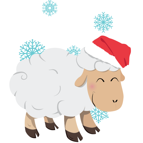 Happy Christmas Sheep