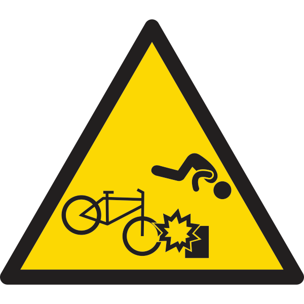 Warning Sign Barrier