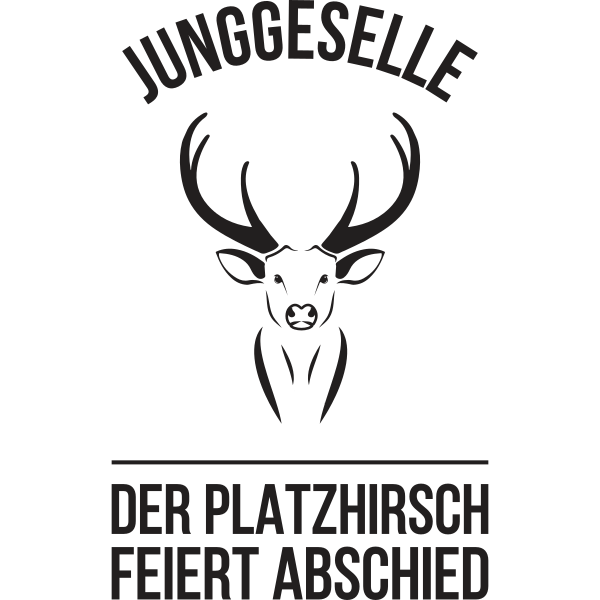 Junggeselle der Platzhirsch feiert Abschied