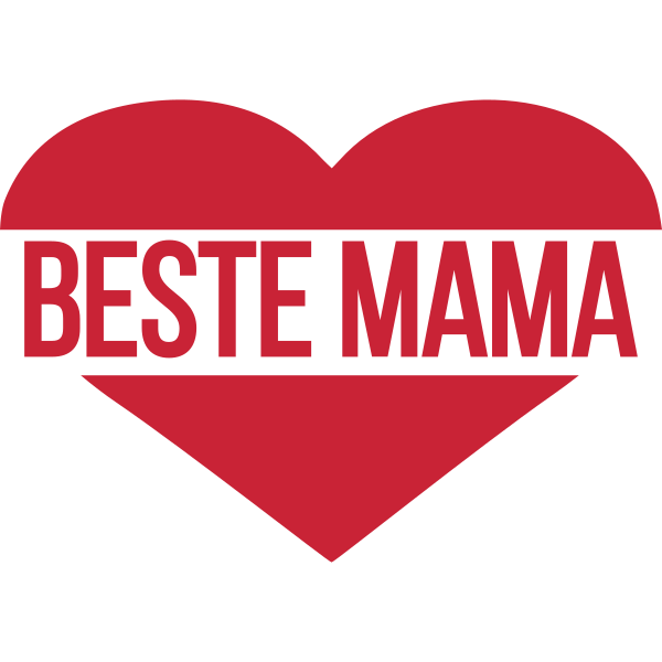 Beste Mama Herz