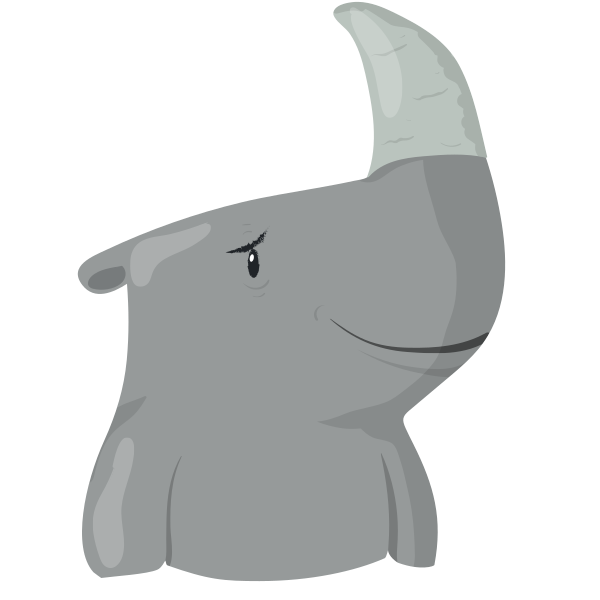 Happy Rhinoceros