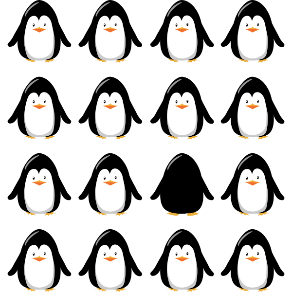 Be Different Penguin