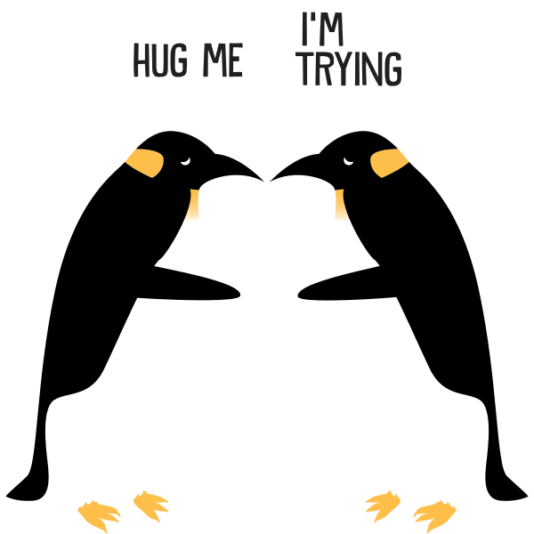 Penguin Hug Problems