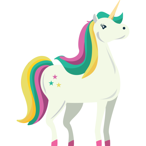 Unicorn Rainbow Colors