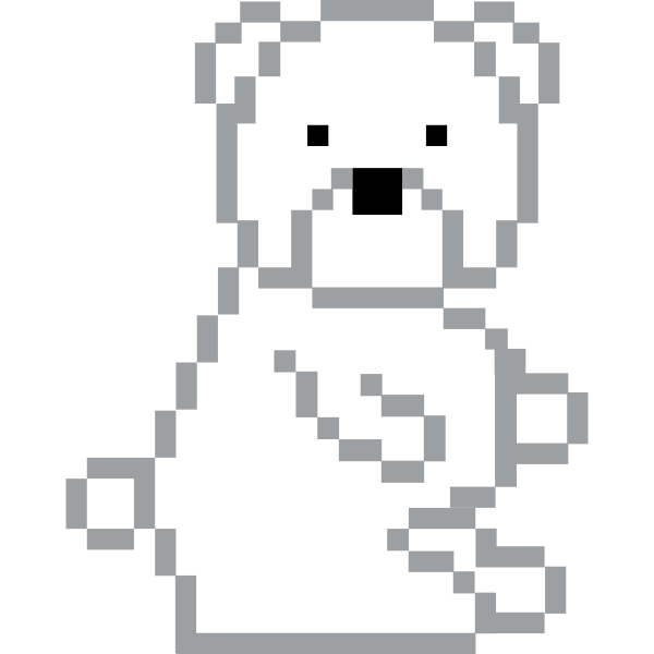 Pixel Ice Bear