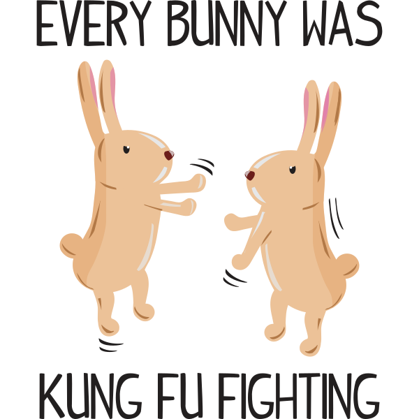 Every Bunny Was Kung Fu Fighting