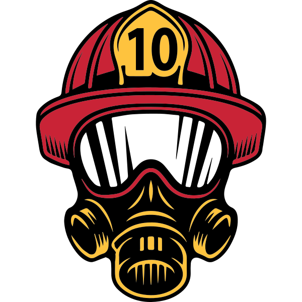 Firefighter Colored Mask