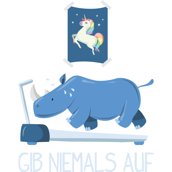 Gib niemals auf