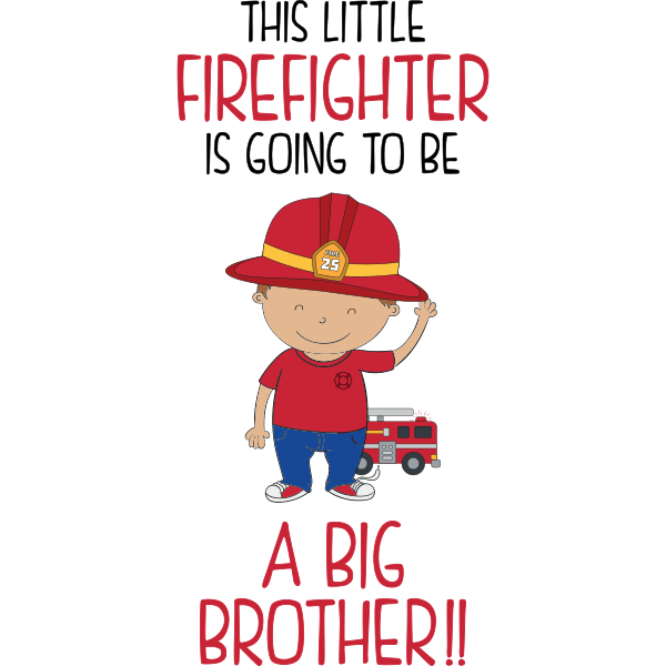 This Little Firefighter Is Going To Be A Big Brother!!