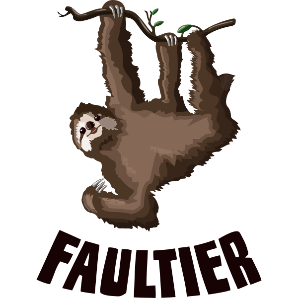 Faultier Illu