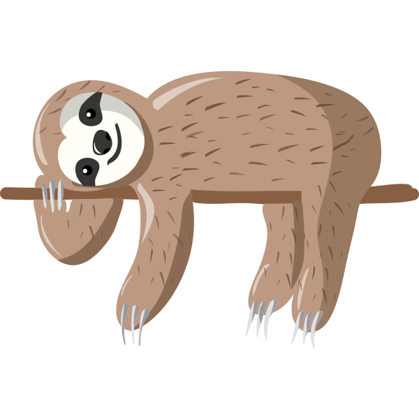 Lying Sloth