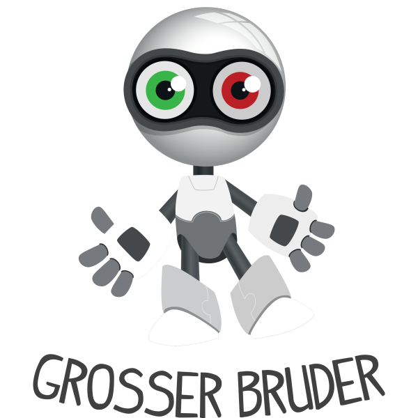 Grosser Bruder Roboter