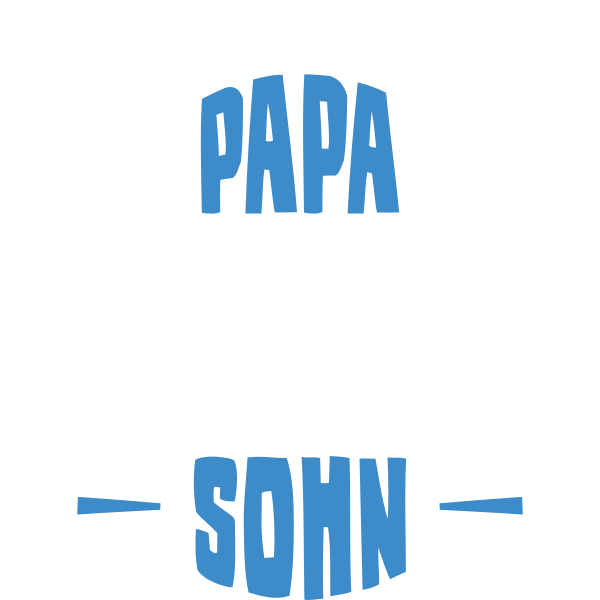 Stolzer Papa von einem fantastischen Sohn