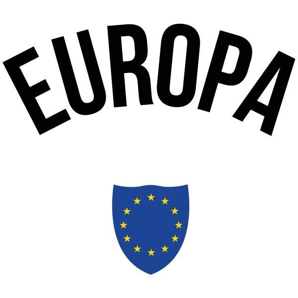 Europa Flagge Wappen