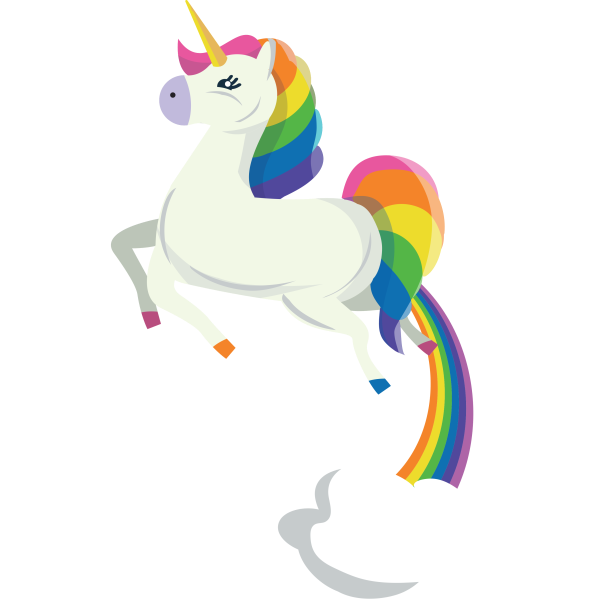 Unicorn Rainbow Cloud