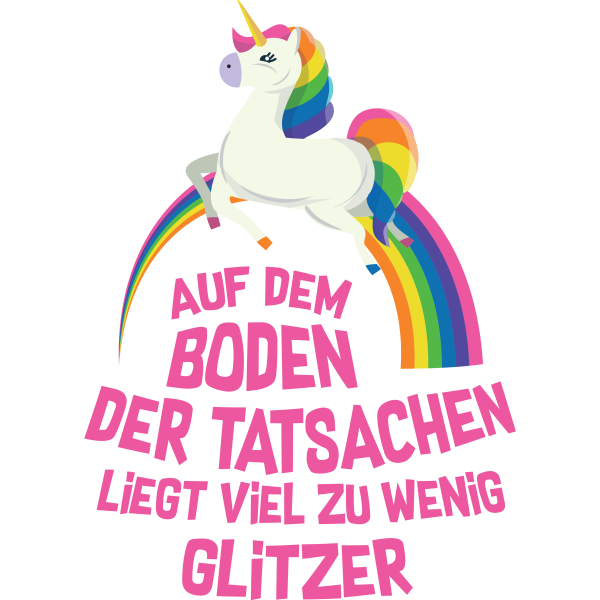 Auf dem Boden der Tatsachen liegt viel zu wenig Glitzer