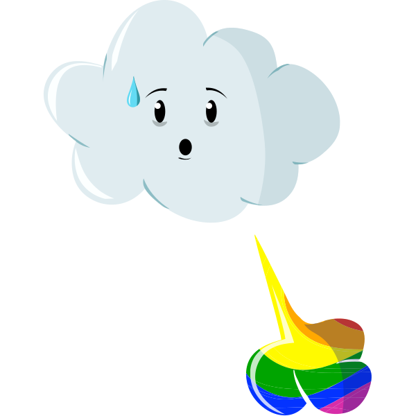 Cloud Rainbow Fart