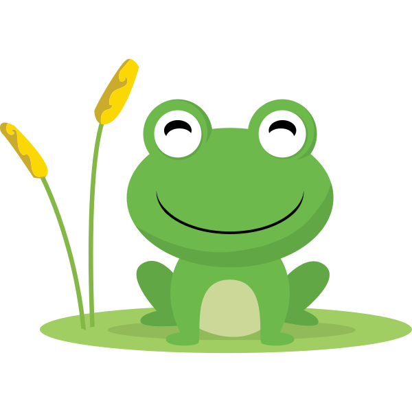 Frog On A Leaf