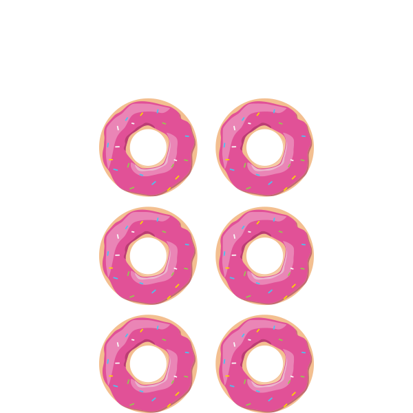 Six Pack Donut