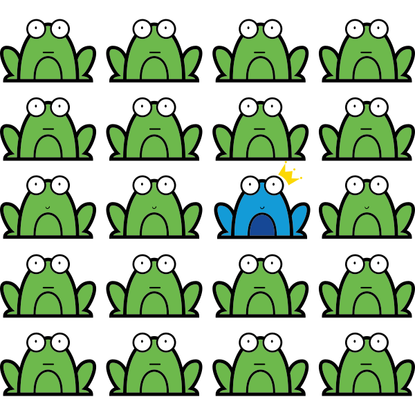 Be Different Frog