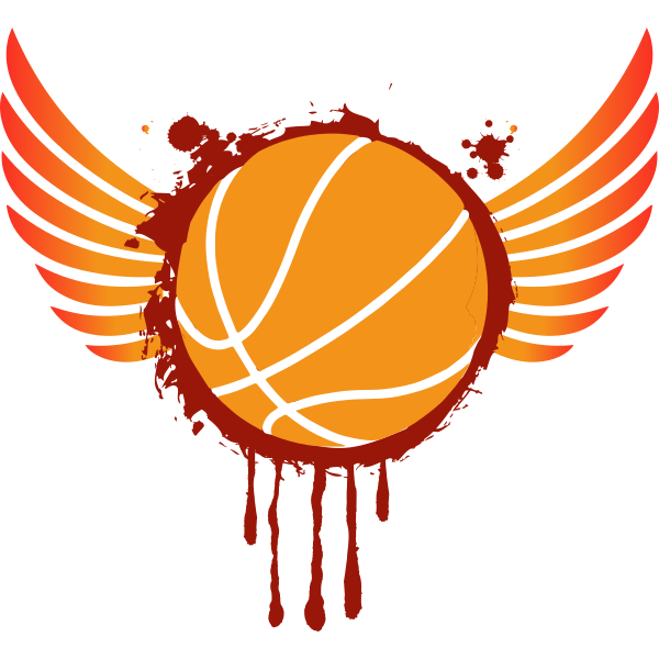 Basketball Splash Wings