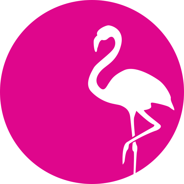 Flamingo Silhouette Moonshine