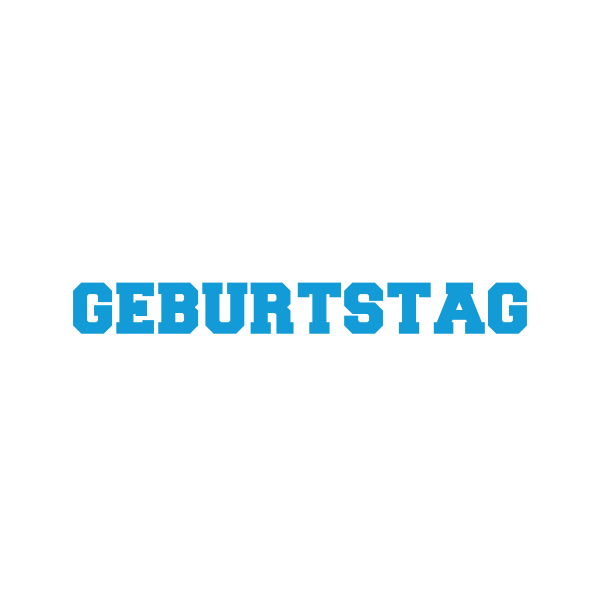 Er hat Geburtstag ich bin zum feiern da