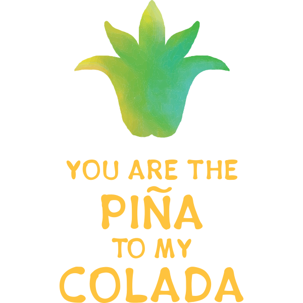 Pina To My Colada Pineapple