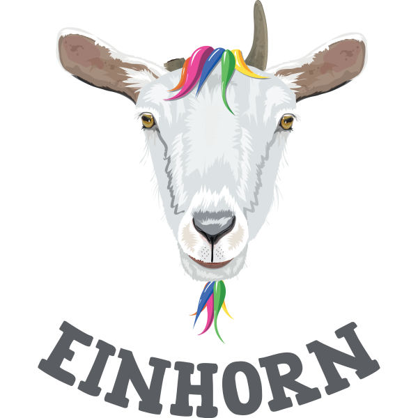 Einhorn Ziege