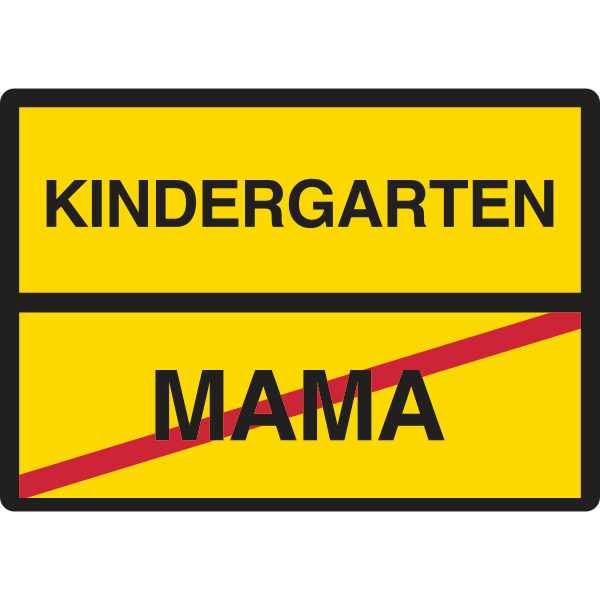 Ortsschild Kindergarten