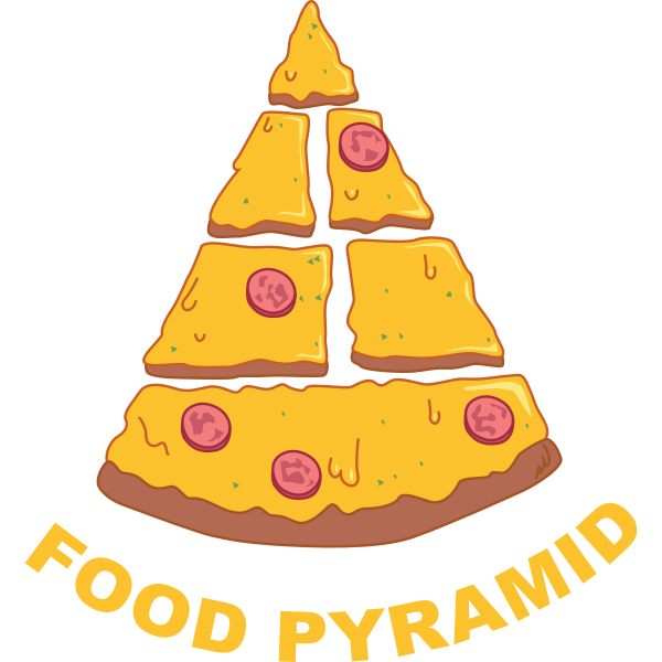 Food Pyramid Pizza