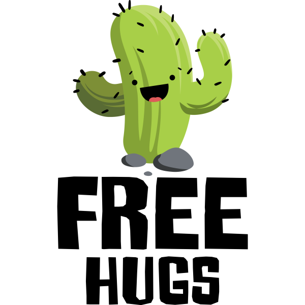 Free Hugs Cactus