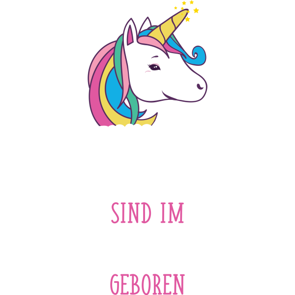 Einhorn Königinnen sind im September geboren