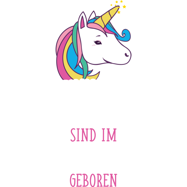 Einhorn Königinnen sind im März geboren