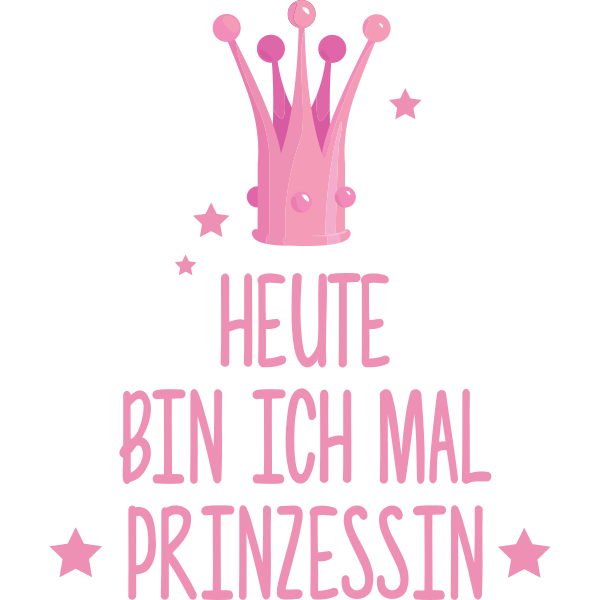 Heute bin ich mal Prinzessin