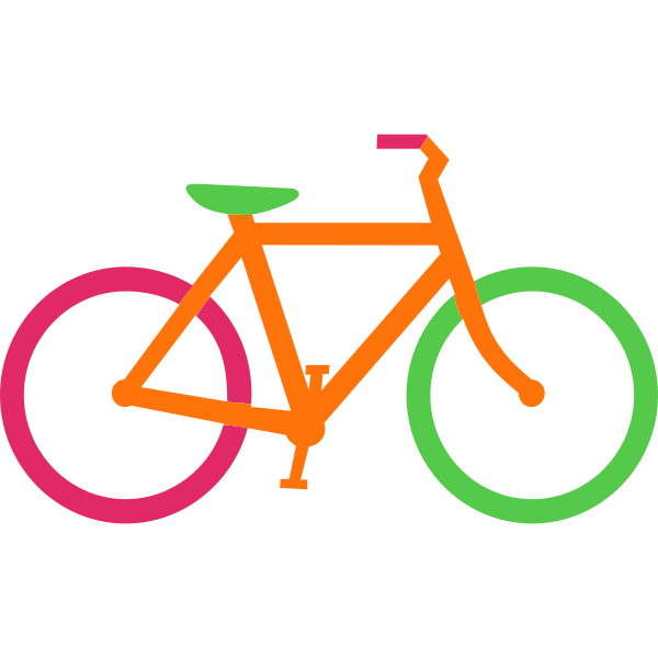 Colored Bike Hipster