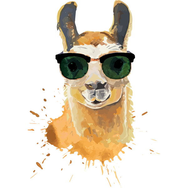 Llama With Sunglasses