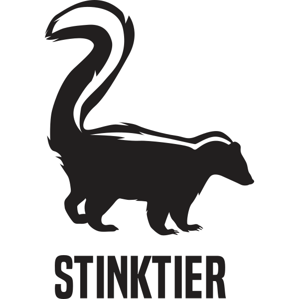 Stinktier Silhouette