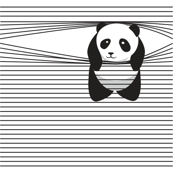 Panda Between The Lines