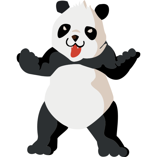 Laughing Panda