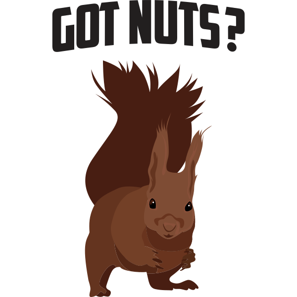 Got Nuts Squirrel